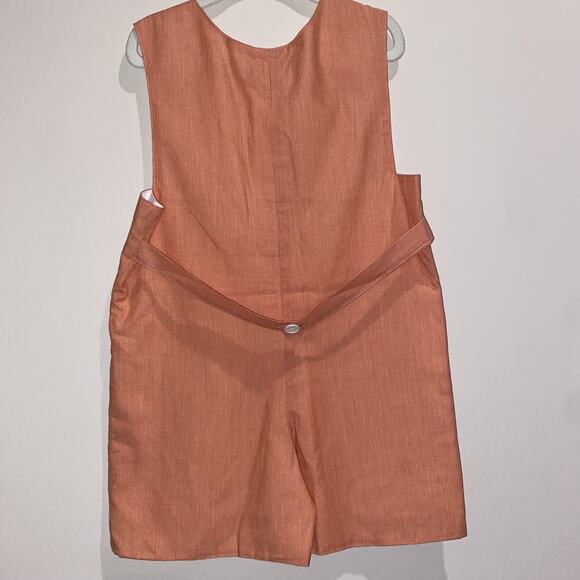 ORIENT EXPRESSED 5T Smocked Pumpkin Romper Jumper Jon Fall Harvest Thanksgiving - Picture 3 of 6